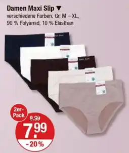 V Markt Damen Maxi Slip 2er- Pack Angebot