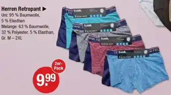 V Markt Herren Retropant 2er- Pack Angebot