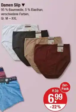 V Markt Damen Slip 2er-Pack Angebot