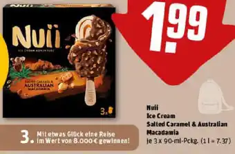 REWE Nuii Ice Cream Salted Caramel & Australian Macadamia Angebot