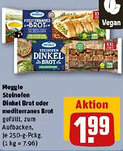 REWE Meggle Steinofen Dinkel Brot oder mediterranes Brot Angebot