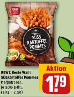 REWE REWE Beste Wahl Süßkartoffel Pommes Angebot