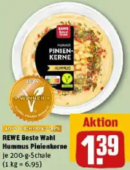 REWE REWE Beste Wahl Hummus Pinienkerne Angebot