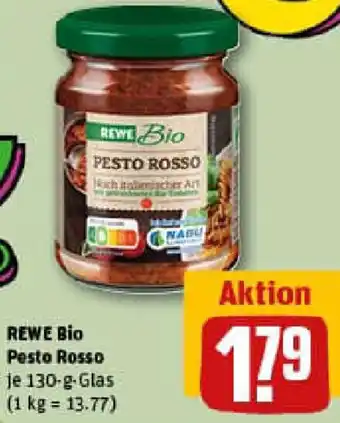 REWE REWE Bio Pesto Rosso Angebot