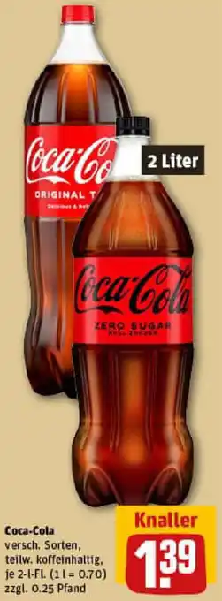 REWE Coca-Cola Angebot