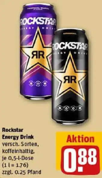 REWE Rockstar Energy Drink Angebot