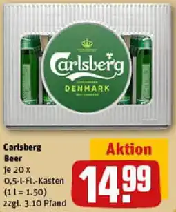 REWE Carlsberg Beer Angebot