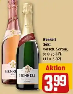 REWE Henkell Sekt Angebot