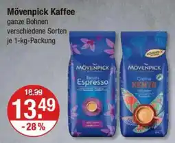 V Markt Mövenpick Kaffee Angebot