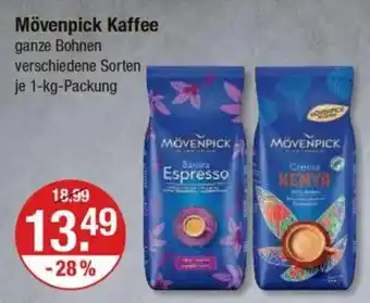 V Markt Mövenpick Kaffee Angebot