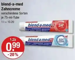V Markt blend-a-med Zahncreme Angebot