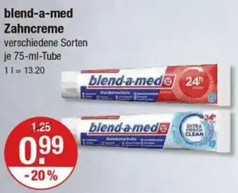 V Markt blend-a-med Zahncreme Angebot