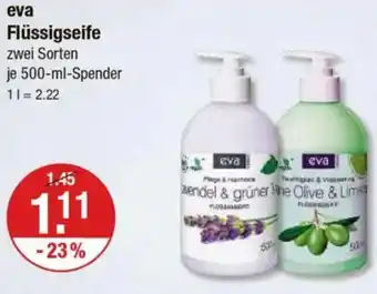 V Markt eva Flüssigseife Angebot
