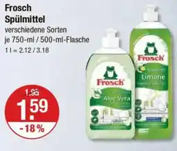 V Markt Frosch Spülmittel Angebot