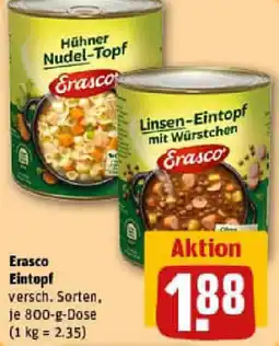 REWE Erasco Eintopf Angebot