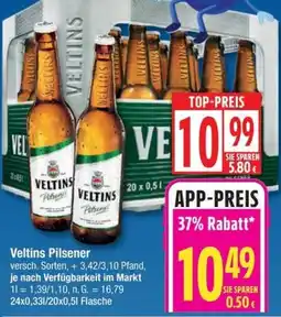 Edeka Veltins Pilsener Angebot