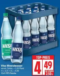 Edeka Vilsa Mineralwasser Angebot