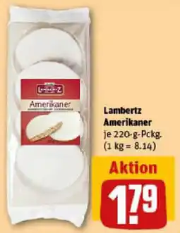 REWE Lambertz Amerikaner Angebot