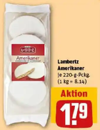 REWE Lambertz Amerikaner Angebot