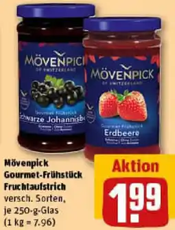 REWE Mövenpick Gourmet-Frühstück Fruchtaufstrich Angebot
