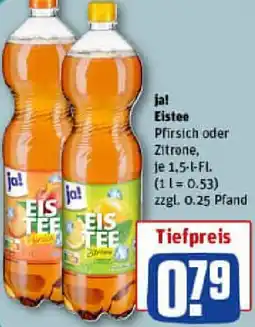 REWE ja! Eistee Angebot