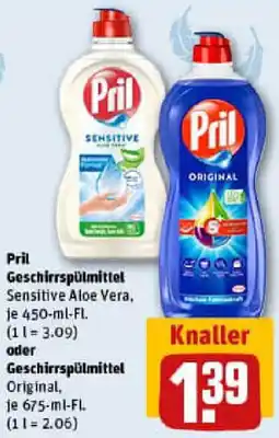 REWE Pril Geschirrspülmittel Angebot