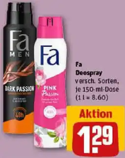 REWE Fa Deospray Angebot