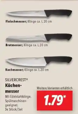 Lidl SILVERCREST Küchenmesser Angebot