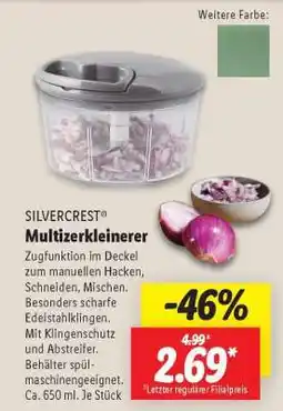 Lidl SILVERCREST Multizerkleinerer Angebot
