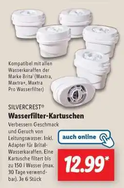 Lidl SILVERCREST Wasserfilter-Kartuschen Angebot