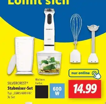 Lidl SILVERCREST Stabmixer-Set Angebot