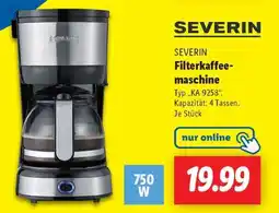 Lidl SEVERIN Filterkaffeemaschine Angebot
