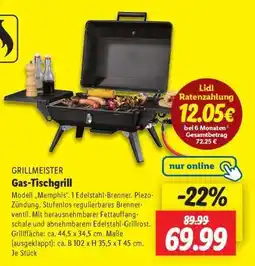 Lidl Gas-Tischgrill Angebot