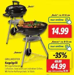 Lidl GRILLMEISTER Kugelgrill Angebot