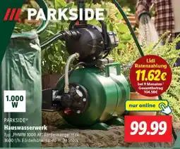 Lidl PARKSIDE Hauswasserwerk Angebot