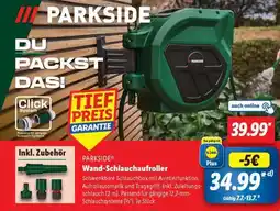 Lidl PARKSIDE Wand-Schlauchaufroller Angebot