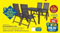 Lidl Alu-Gartenmöbel-Set, 5-tlg Angebot
