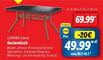 Lidl Gartentisch Angebot