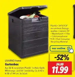 Lidl LIVARNO home Gartenbox Angebot