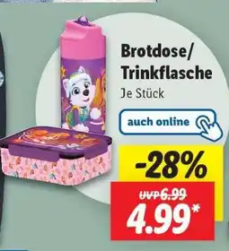 Lidl Brotdose/Trinkflasche Angebot