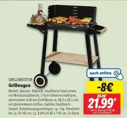 Lidl GRILLMEISTER Grillwagen Angebot
