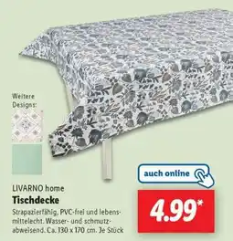 Lidl LIVARNO home Tischdecke Angebot