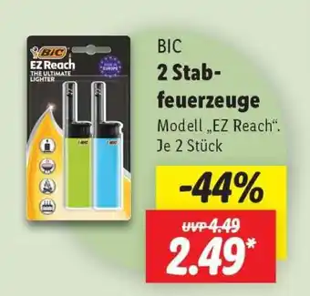 Lidl BIC 2 Stabfeuerzeuge Angebot