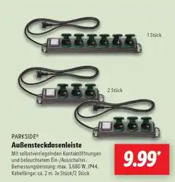 Lidl PARKSIDE Außensteckdosenleiste Angebot