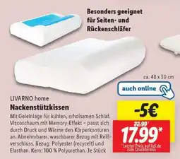 Lidl LIVARNO home Nackenstützkissen Angebot