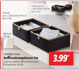 Lidl LIVARNO home Aufbewahrungsboxen-Set Angebot