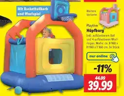 Lidl Playtive Hüpfburg Angebot