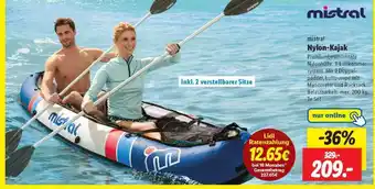 Lidl mistral Nylon-Kajak Angebot