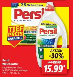 Lidl PERSIL Waschmittel Angebot