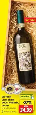 Lidl 6er-Paket Greco di Tufo DOCG, Weißwein, trocken Angebot